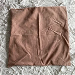 H&M Home velvet cushions Two rust one blush